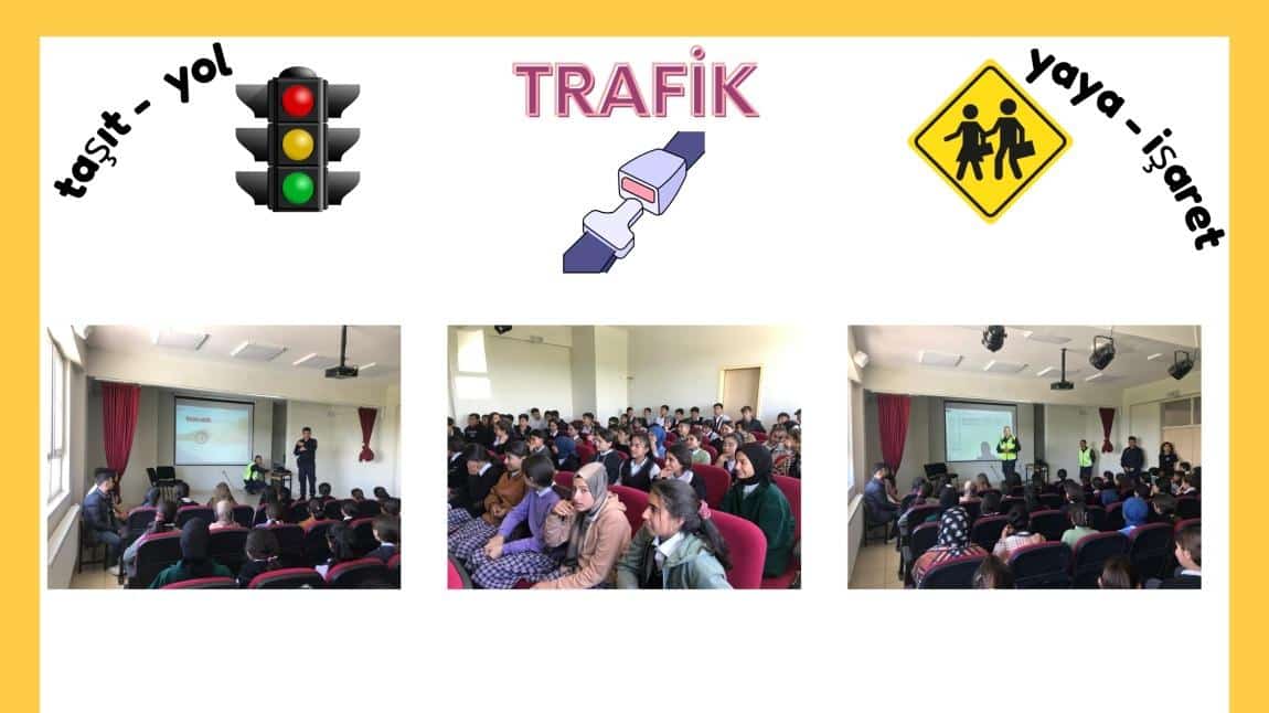 İlçe Trafik Jandarmamızdan Okulumuza Trafik Bilgilendirme Çalışması